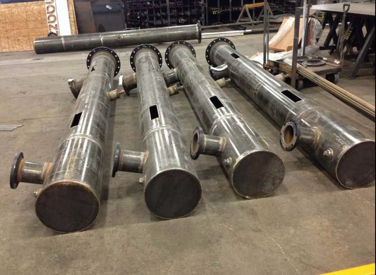Fabricated pipes
