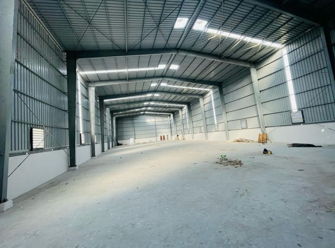 Steel warehouse